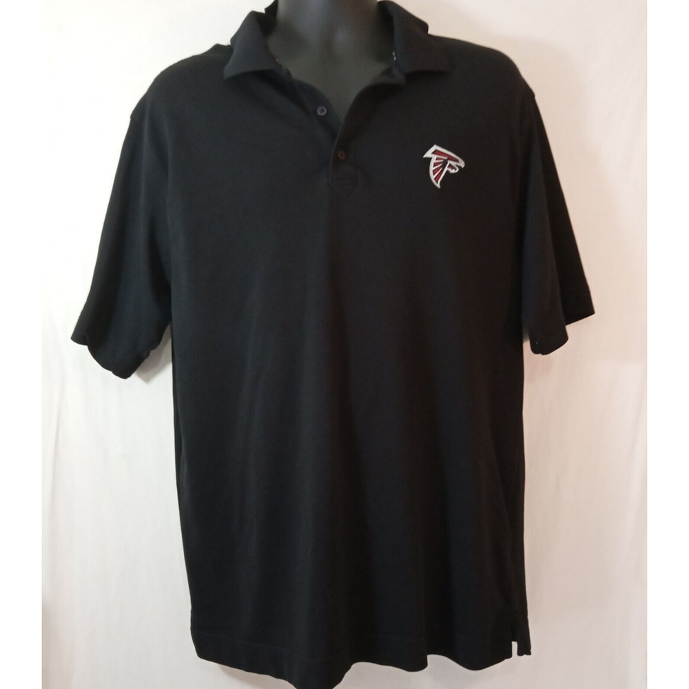 Cutter & Buck Drytec Polo Atlanta Falcons Large Black